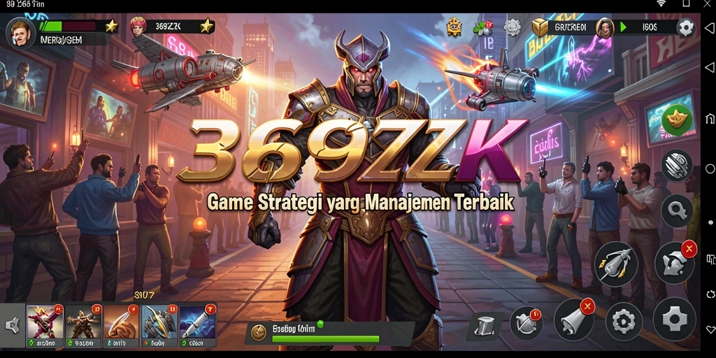 Tampilan gameplay menarik dari 369ZK dengan elemen strategi mendalam.