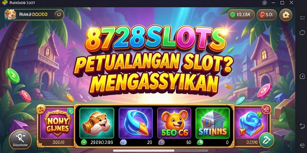 Tampilan gameplay seru dan menegangkan di 8728SLOTS.