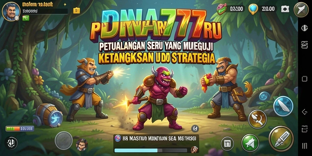 Gameplay <strong>DNA777</strong> yang seru dan mendebarkan dalam menjelajahi dunia petualangan.