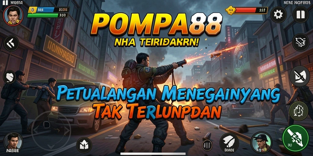 Gameplay seru POMPA88 dalam petualangan mendebarkan.