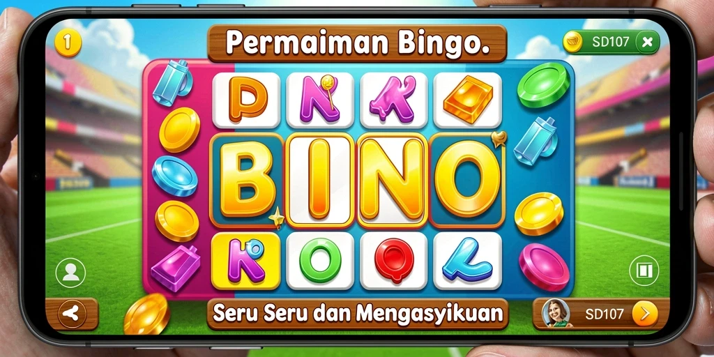 Tampilan menarik dari gameplay SD107 yang seru dan menggembirakan.